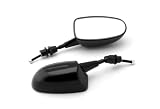 Yamaha YZF R1 R6 R6S 600R FZR 1000 Black Racing Mirrors