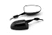 Yamaha YZF R1 R6 R6S 600R FZR 1000 Black Racing Mirrors