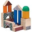 Thomas Wooden Railway Sodor Blocks - Buildings & Destinations Set