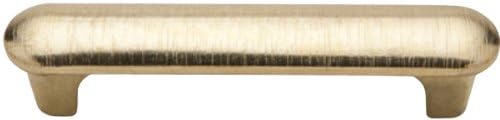 Knobware H-5002/310/FF/BB 3-Inch Center On Center Burnished Brass Texture Brushed Handle