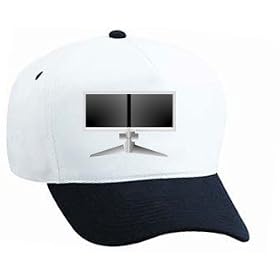 Doublesight Dual Monitor White Cap