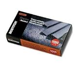 Stanley Bostitch Premium Standard Staples, 1/4 Inch Silver, 5,000 per box (SBS191/4CP)