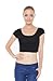 CordiU Women's Cotton Span Active Basic Cap Sleeve Top