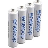 Sanyo Eneloop AAA Rechargeable NiMH (800 mAh) Batteries (4 Pack)