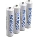 Sanyo Eneloop AAA Rechargeable NiMH (800 mAh) Batteries (4 Pack)