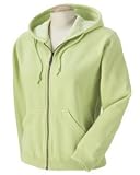 Garment-dyed Ladies' Full-zip Hooded Sweatshirt