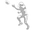 Sudden Shadows Tackle Back Football Sports Wall Sticker