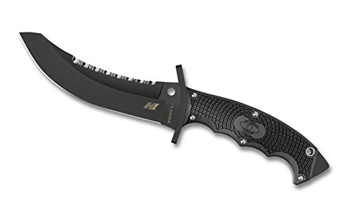 Spyderco Warrior Black FRN H-1 PlainEdge and SpyderEdge Knife Black Blade Spyderco Warrior Black FRN H-1 PlainEdge and SpyderEdge Knife Black Blade