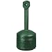 Justrite 26800D High Density Polyethylene (HDPE) Cease-Fire Deco Cigarette Butt Receptacle, 4 Gallon Capacity