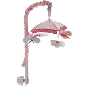 Kids Line Bella Musical Mobile, Pink