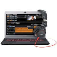 Sony VAIO E Series SVE14A1HFXBC 14-Inch Laptop Boomdizzle Bundle with DJ Headphones (Black with Burgundy Red)