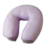 Boiance Face Rest Crescent Pillow Color: Ruby