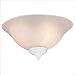  : Monte Carlo Fan Company MC144 Crackle Bowl Ceiling Fan Light Kit or Semi Flush Mount Finish: Amber C