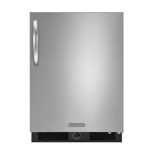 KitchenAid KURS24RSSS Architect II 5.7 Cu. Ft. Stainless Steel Undercounter Built-In Refrigerator KitchenAid KURS24RSSS Architect II 5.7 Cu. Ft. Stainless Steel Undercounter Built-In Refrigerator