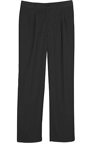 Oak Hill Big & Tall Waist-Relaxer Pleated Corduroy Pants