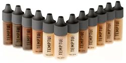 TEMPTU PRO - 12 Color DURA Total Skin Foundation Starter Set in 1/4 Ounce Bottles