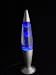 RETRO BOMB LAVA LAMP - BLUE GLOW MOTION - LARGE DESIGN