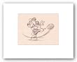 Minnie's Return by Walt Disney 6.25"x8" Art Print Poster Disney