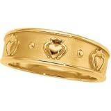 14K White Gold Bridal Duo Band
