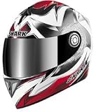 Shark RSI Full Face Shuriken Motorcycle Helmet White/Red M