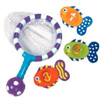 Childrens Toyshop  Toys : Sassy Counting Fish 'N Net
