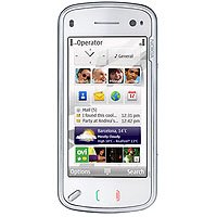 Nokia N97 Unlocked Cellular Phone with GSM/WCDMA Technology, 5 Megapixel Camera, White
