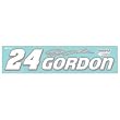 Jeff Gordon 4 x 16 Diecut Decal