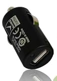 LUPO Micro Auto USB in Car Charger for iPhone 4, 4S, iPad, iPhone 3G/3GS - BLACK Electronics