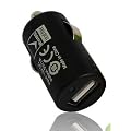 LUPO Micro Auto USB in Car Charger for iPhone 4, 4S, iPad, iPhone 3G/3GS - BLACK
