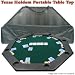 52 x 52 Octagon Padded Poker Tabletop Green - Casino Supplies > Tables > Casino Grade Tables