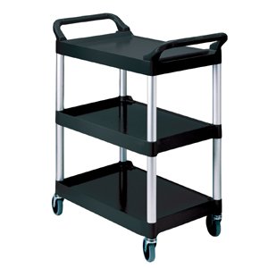 CART UTILITY BLACK, EA, 10-0573 RUBBERMAID COMMERCIAL UTILITY CARTS