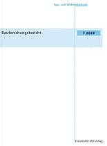 Holzbau der Zukunft. Teilprojekt 09. Konstruktionsgrundlagen f&uuml;r den Einsatz von Leichtbauelementen im Innenausbau