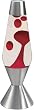Lava Lite 52 oz Lava Lamp - Red/Clear/Silver