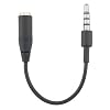 Apple iPhone iPhone 3G iPhone 3GS iPhone 3GS iPhone 3G iPhone Stereo Headset Extended Adapter 3.5mm - Black