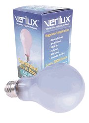 Light Bulb Reflector Flood Natural Spectrum Medium Screw Base R-30 Frosted Neodymium 75 Watt 120 Volt