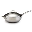 BonJour Copper Clad - 6 Qt. Covered Chef Pan w/Helper Handle