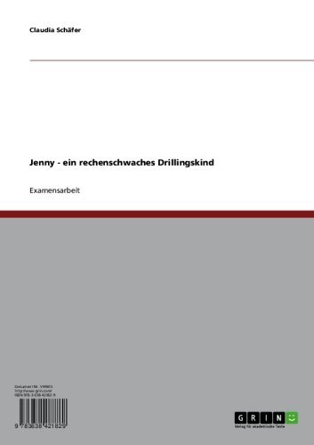 Jenny - ein rechenschwaches Drillingskind (German Edition)