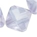 Cubic Zirconia CZ Faceted Square Diamond Beads 7X7mm Alexandrite Purple (8 Beads)