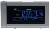 RCA RP5440 SmartSnooze Dual Wake AM/FM Clock Radio with Time Projector