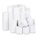 (Price/CT)Cash Register/POS One-Ply Receipt Rolls, 2-3/4w, 190'l, White, 50/ctn