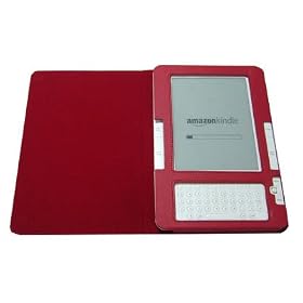 MaxGuard Plus Kindle Cover (fits Kindle Wireless Reading Device 6″ Display, Latest Generation), with Embedded Corner Closure, Red Color