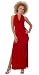 Backless Sexy Long Evening Club Cocktail Halter Dress from Hot Fash Dresses - TONIGHT Red