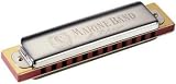 Hohner Harmonicas 364G Marine Band Hole Key Harmonica, Chrome