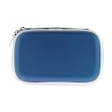Premium Blue Eva Pouch Carrying Case for Nintendo DS Lite, 2.5" Western Digital My Passport Portable Hard Drive, 4.5" GPS Tom Tom One XL/XL S/XL 330, Go 720 730 920, Garmin Nuvi 200w 205w 250w 255w 260w 710 750 760 770 780