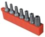 Enkay 3047-C 7-Piece 1"" Tamper Proof Torx Screw Bit Set T10 to T40
