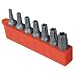 Enkay 3047-C 7-Piece 1"" Tamper Proof Torx Screw Bit Set T10 to T40