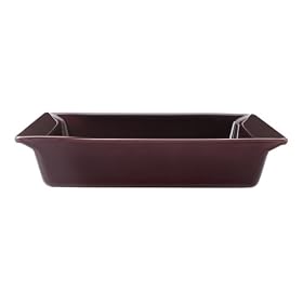Emile Henry 10 Inch x 10 Inch Square Baker, Figue by Emile Henry
