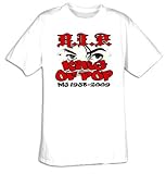 Michael Jackson 80's Legend King of Pop RIP 1958 - 2009 Moonwalk Classic Memorial Adult White T-Shirt Tee Shirt