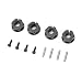 Team Redcat 510174BK Clamp Type Wheel Hexes