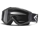 Smith Fuel LST Motorcycle Goggles Black Frame w/Light Sensitive Photochromic Lens